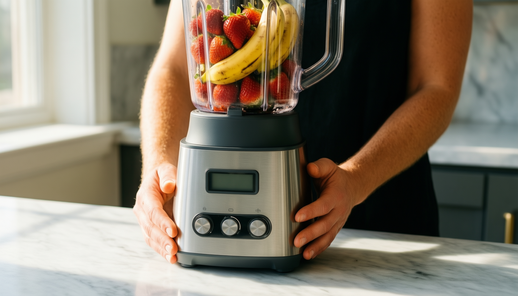 nutribullet ultra 1200w blender — illustrative AI-generated lifestyle image