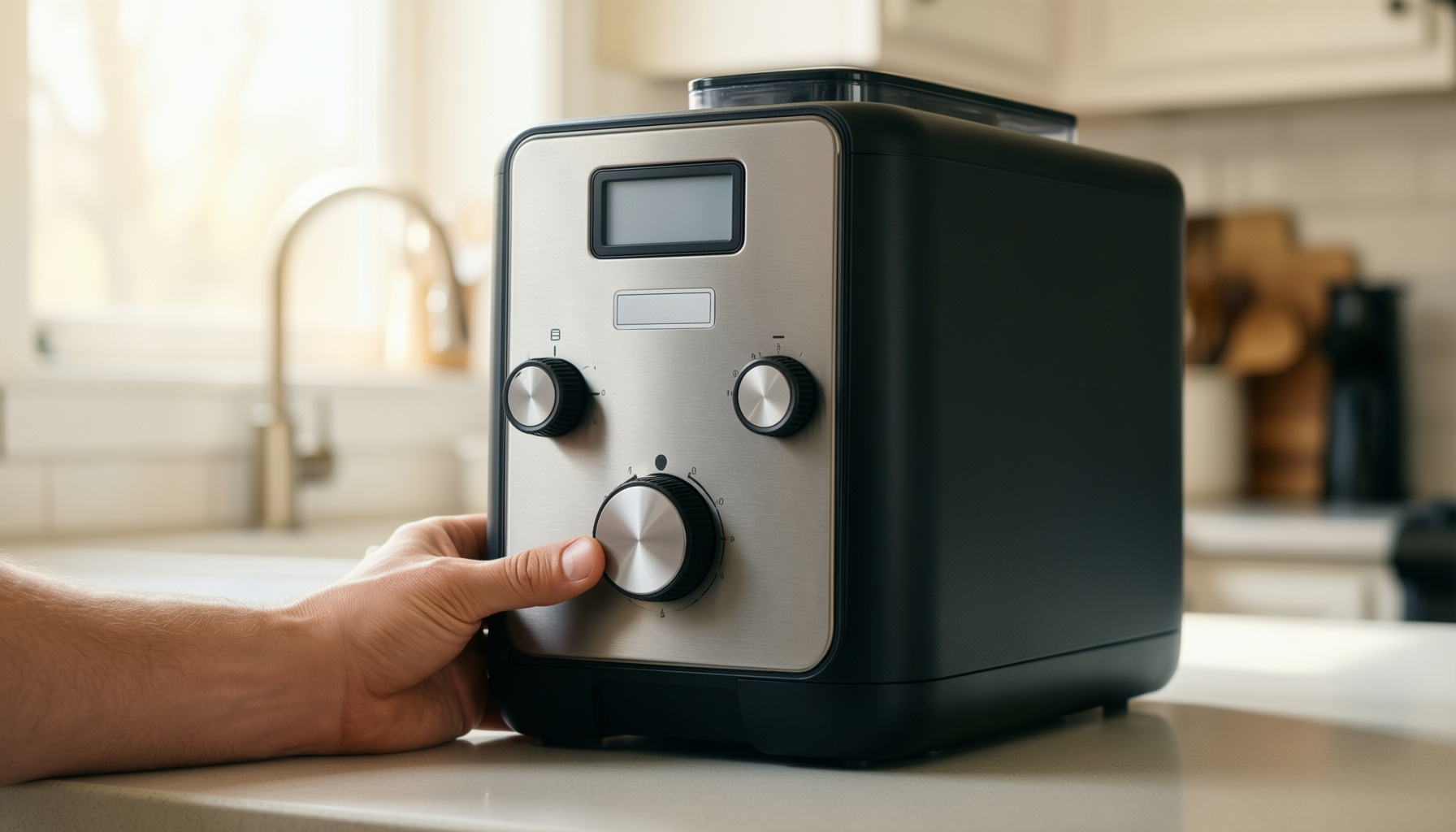De'Longhi coffee care kit DLSC306 — illustrative AI-generated lifestyle image