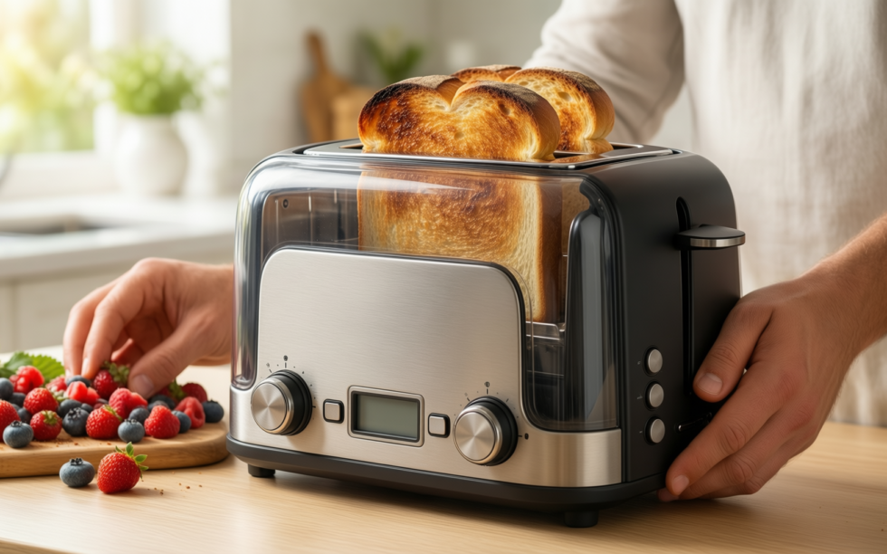 magimix vision see through toaster — illustrative AI-generated lifestyle image