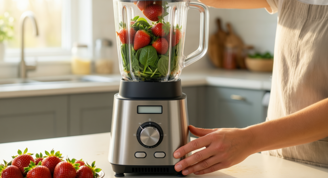 sage fresh and furious blender — illustrative AI-generated lifestyle image