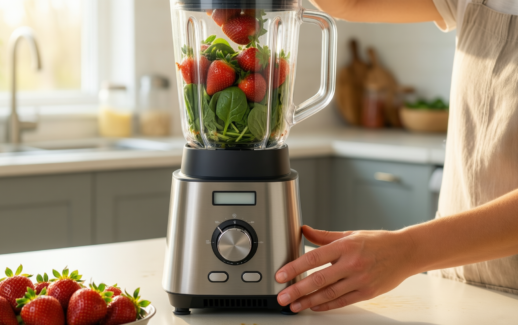 sage fresh and furious blender — illustrative AI-generated lifestyle image