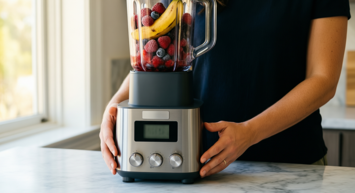ninja foodi power nutri blender review — illustrative AI-generated lifestyle image