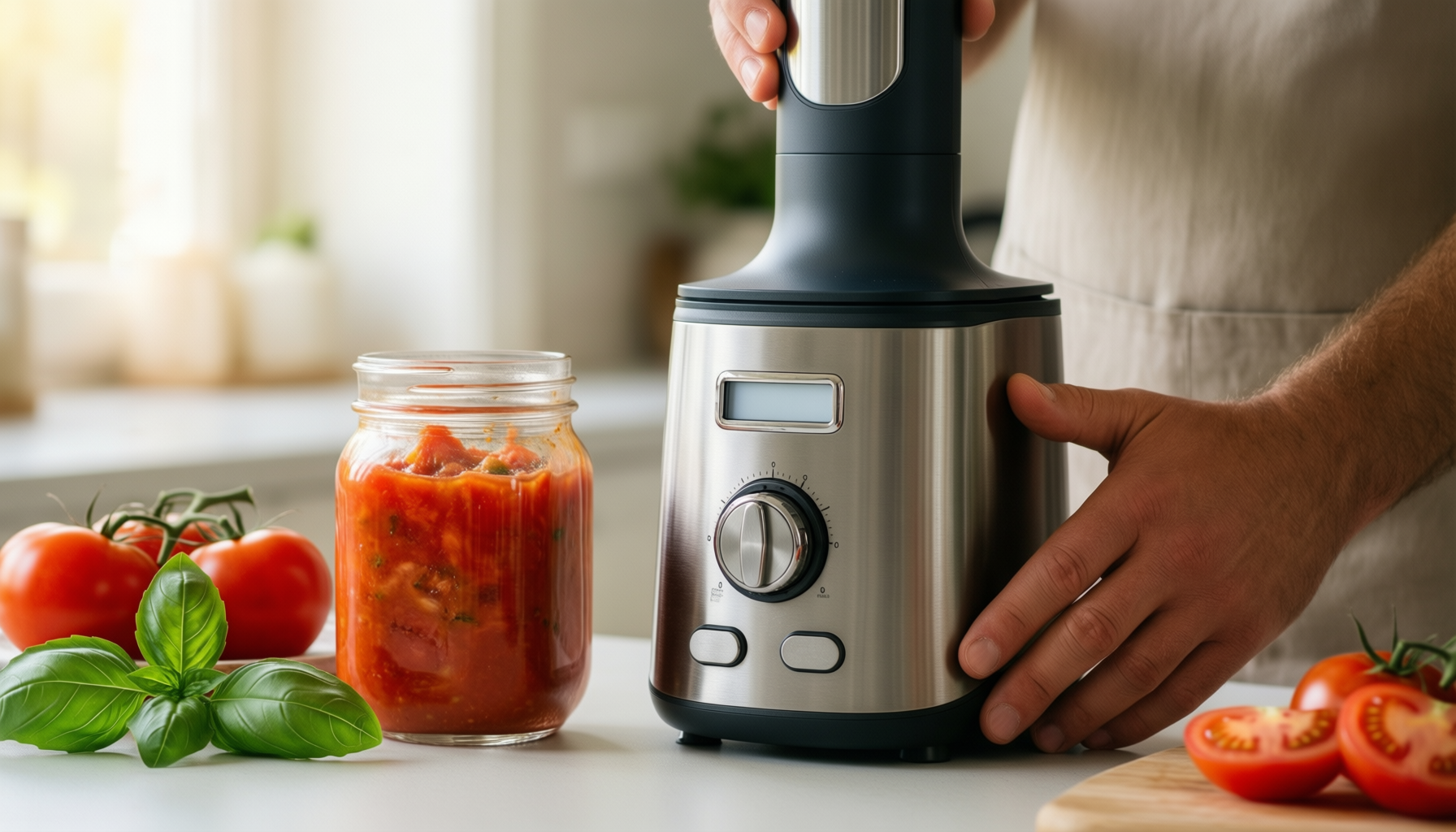 1500w hand blender — illustrative AI-generated lifestyle image