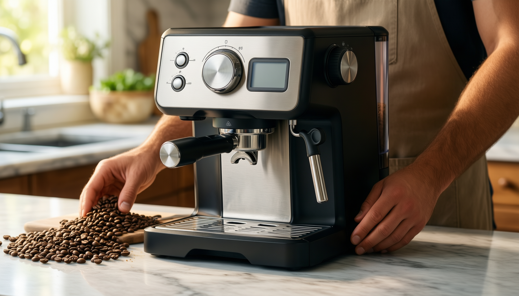 De'Longhi Dedica Arte EC885.M review — illustrative AI-generated lifestyle image
