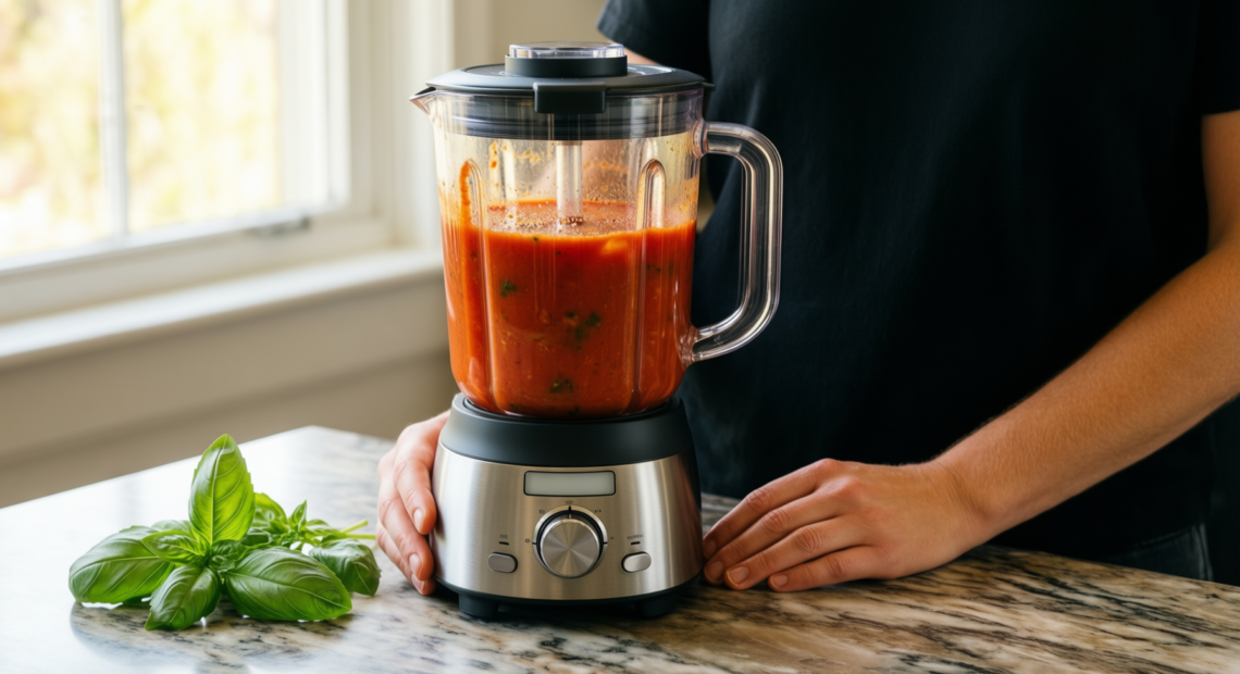 braun multiquick 3 hand blender — illustrative AI-generated lifestyle image