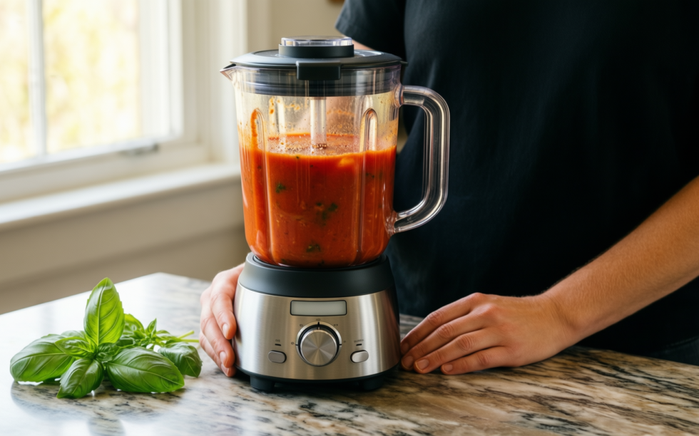 braun multiquick 3 hand blender — illustrative AI-generated lifestyle image