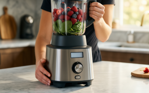 tefal black collection blender — illustrative AI-generated lifestyle image